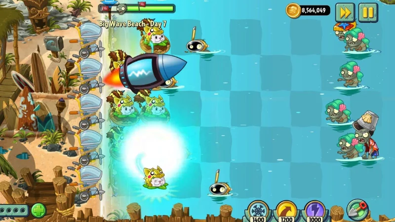 TOP 10 de los ATUENDOS Más Increíbles en PvZ2 Reflourished 21 plants zombies 2 para pc