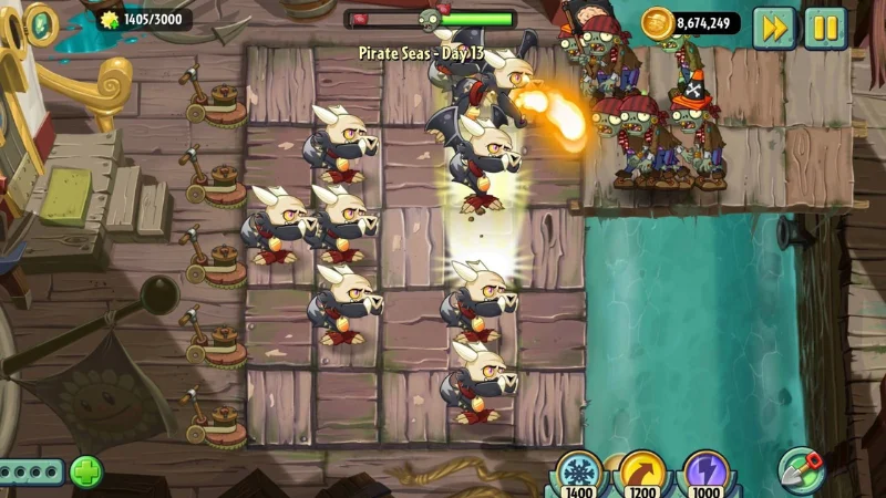 TOP 10 de los ATUENDOS Más Increíbles en PvZ2 Reflourished 5 pvz 2pak