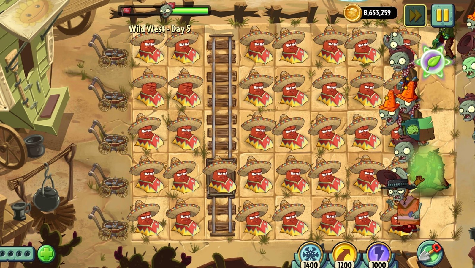 todas las plantas de pvz 1