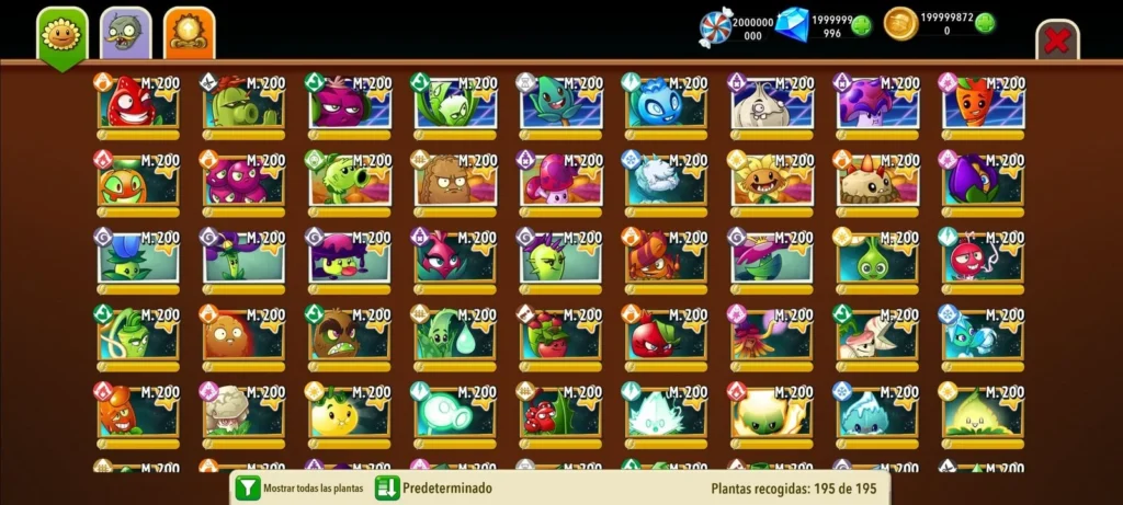 ᐅ Plantas vs Zombies 2 🌼 MOD Cuenta con 21 PERFILES 2 zombies y plantas