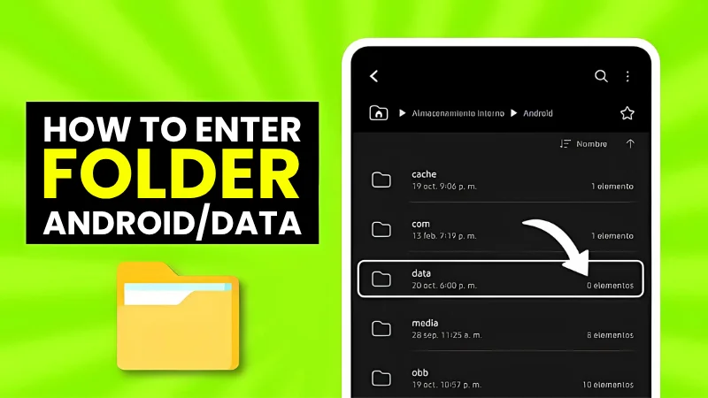 ᐅ How to access the DATA FOLDER with ZArchiver 1 zarchiver