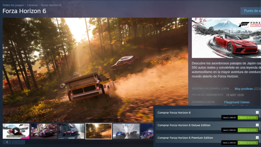 ᐅ Forza Horizon 6 Review: 20 horas después, esta es la verdad 4 Forza Horizon 6 costo
